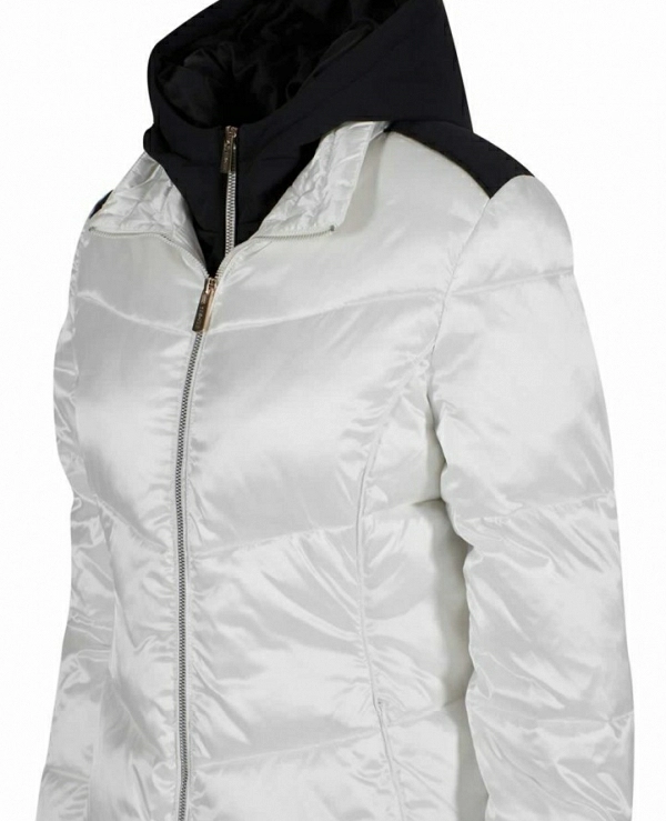 ABRIGO  ACOLCHADO CON CHALECO EFECTO STAC. - 15505