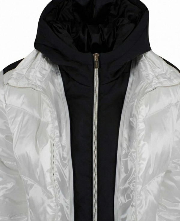 ABRIGO  ACOLCHADO CON CHALECO EFECTO STAC. - 15506