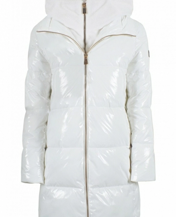 ABRIGO ACOLCHADO DE MUJER, CHALECO SINTTICO DESMONTABLE