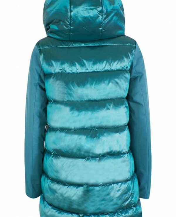 ABRIGO ACOLCHADO MUJER, CUELLO LARGO Y ALTO - 17004