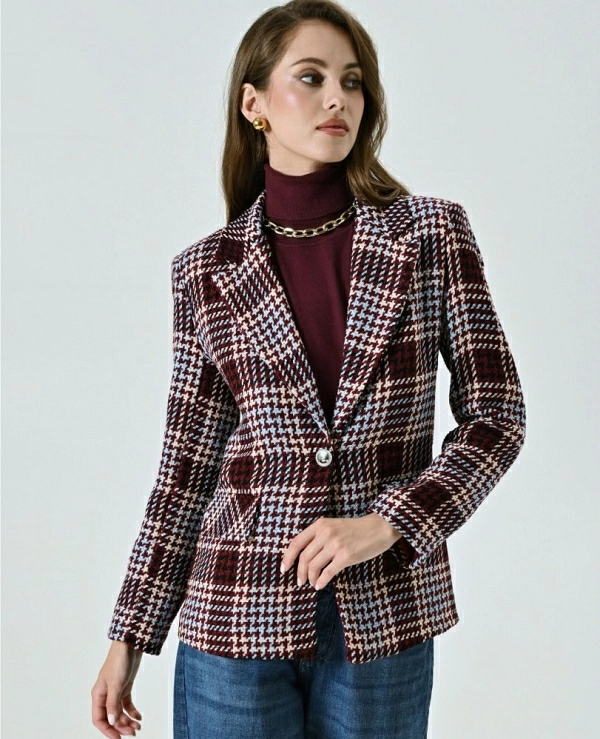 Blazer en tweed