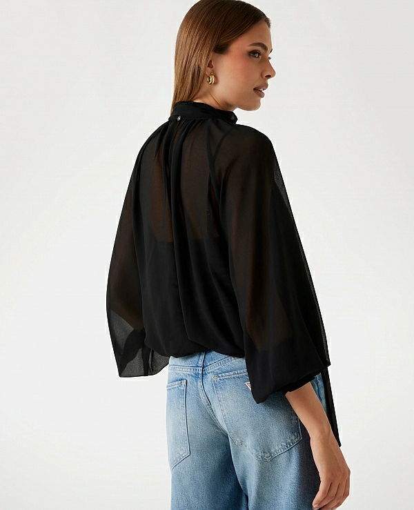 Blusa con lazo DE GUESS MODELO W5BH84W3022 - 20281