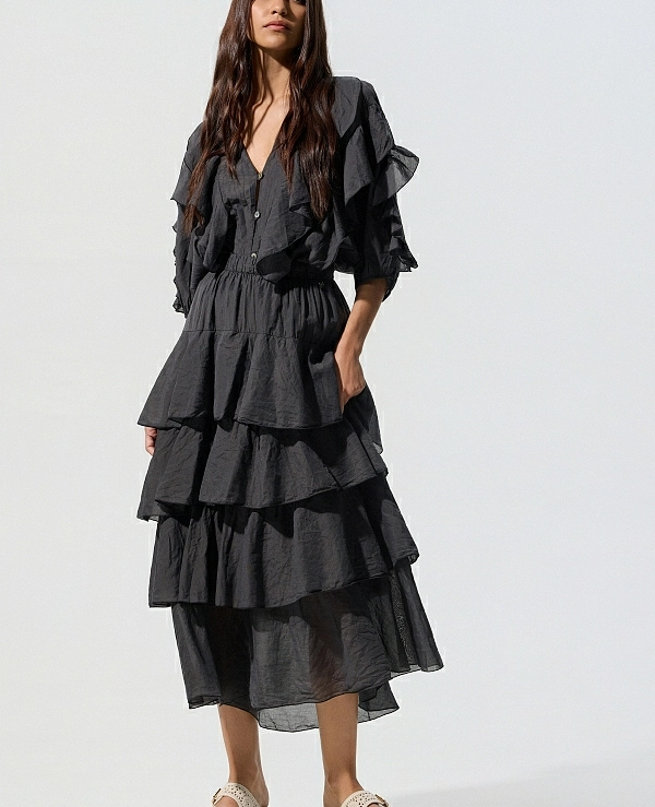 BLUSA DE VOLANTES DE BSB MODELO 055-216072 - 21601