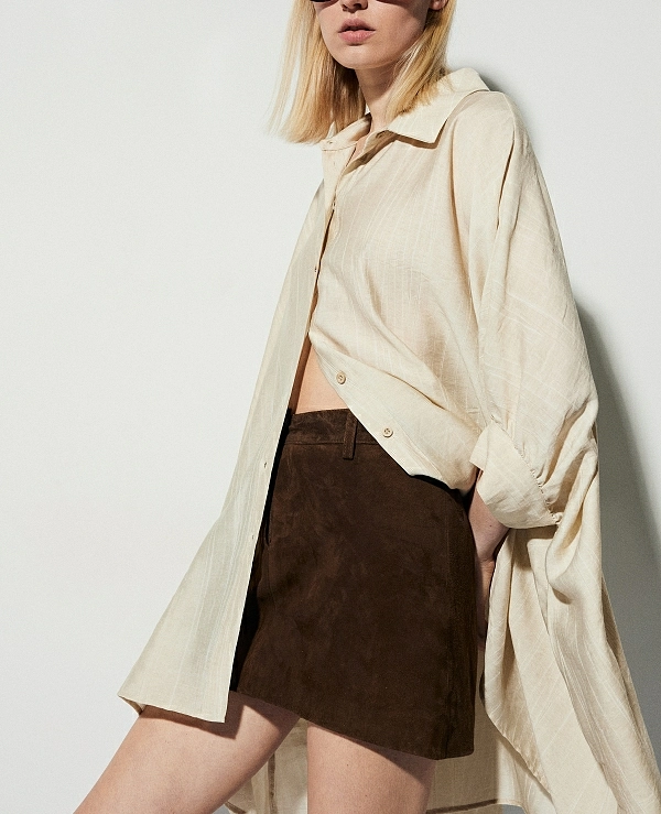 BLUSA OVERSIZE DE BSB MODELO 055-216071 - 21603