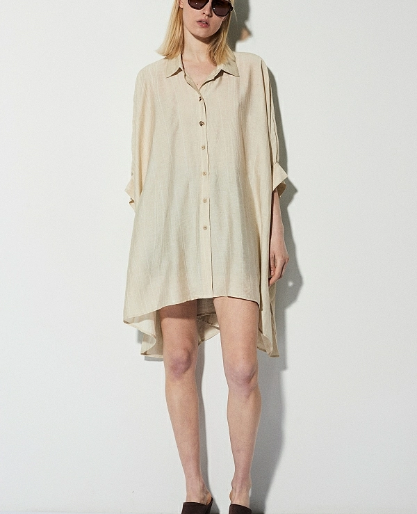 BLUSA OVERSIZE DE BSB MODELO 055-216071 - 21605