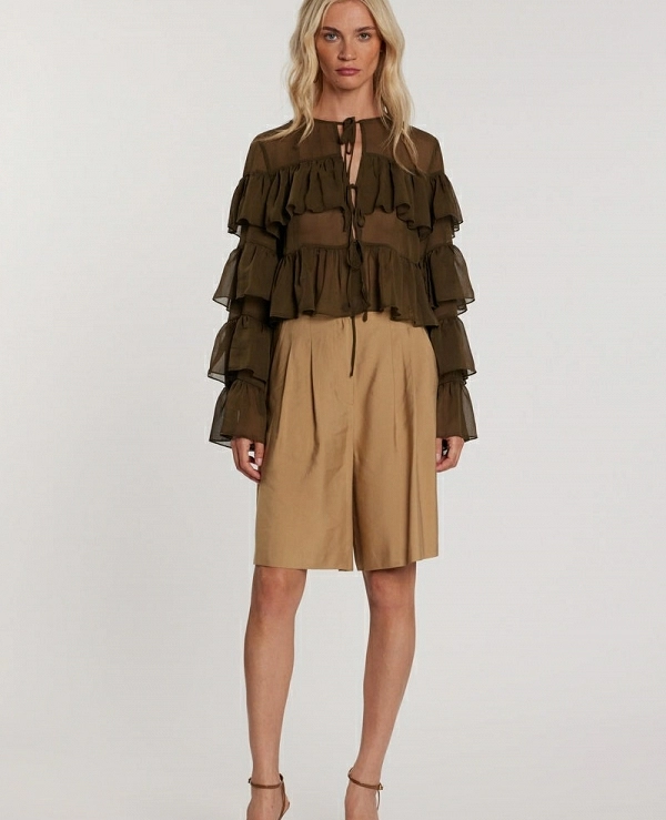 Blusa VYCTORIA con mangas largas - 21279