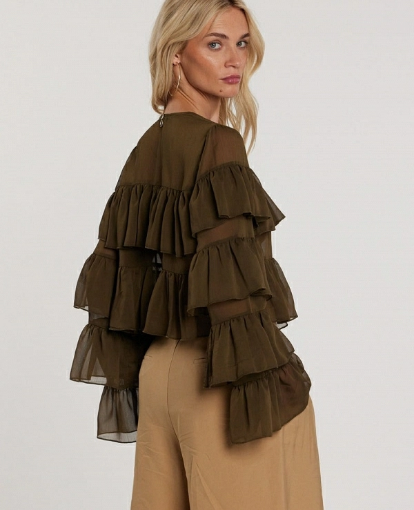 Blusa VYCTORIA con mangas largas - 21280