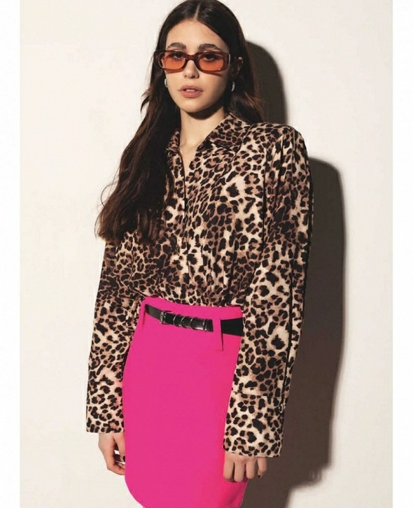 CAMISA ANIMAL PRINT M/L