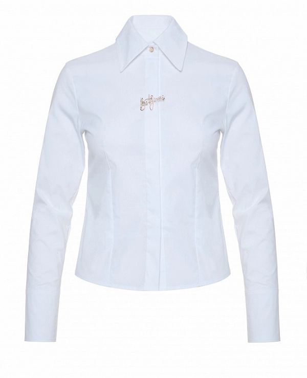 Camisa corta ajustada con cuello DE BSB MODELO :: 0056-0216009 - 22114