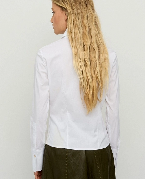 Camisa corta ajustada con cuello DE BSB MODELO :: 0056-0216009 - 22116