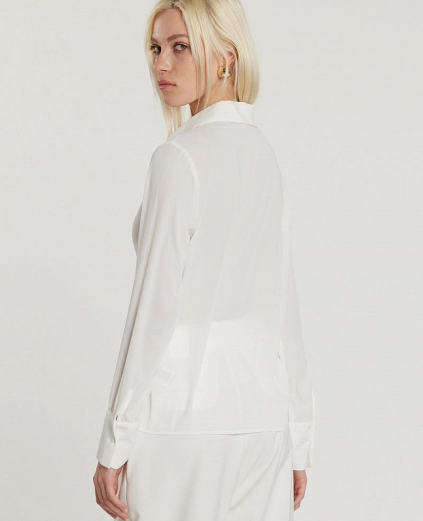 Camisa Laza con mangas y pliegues - 21702