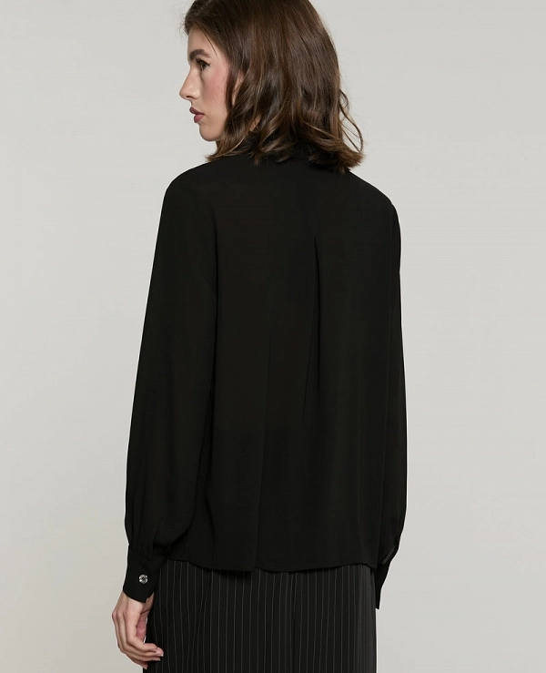 Camisa LIZZIE de manga larga con bolsillos DE RELISH - 22201