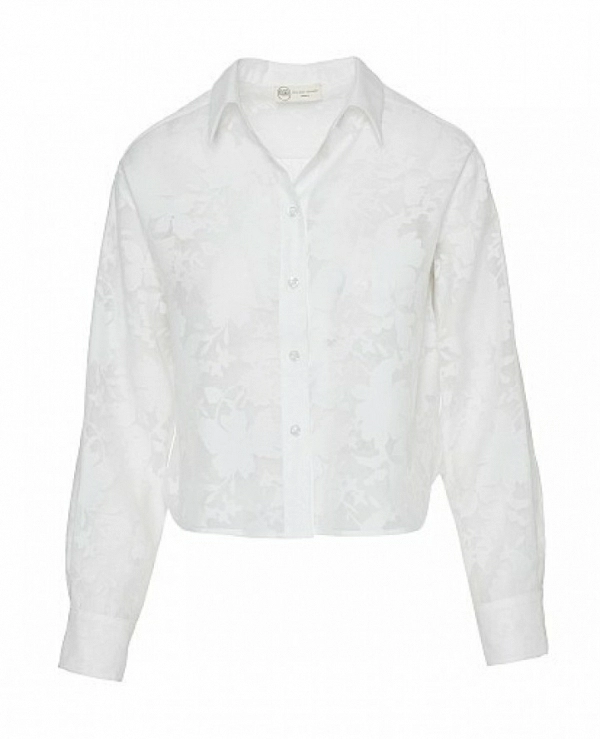 Camisa semi-trasparente flores DE BSB MODELO 053-212030