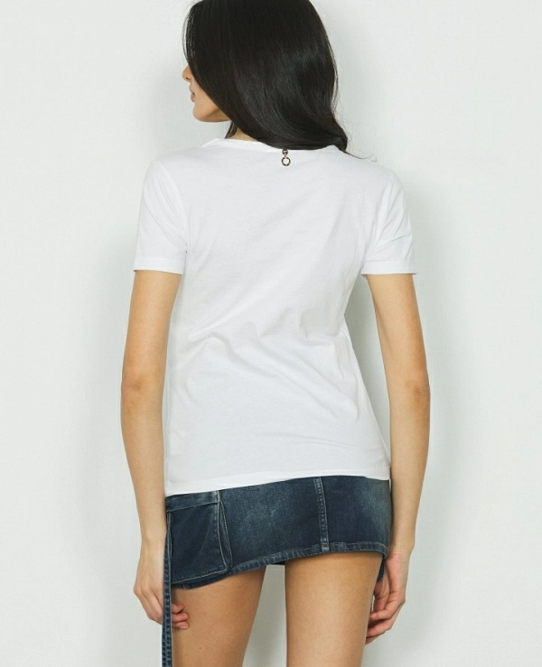 Camiseta ANNACHIARA collar ms lazo - 18374