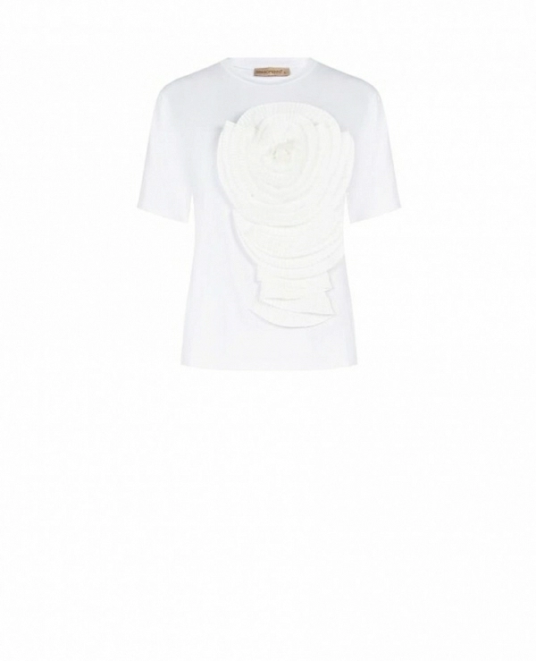 CAMISETA CON CON ROSET�N