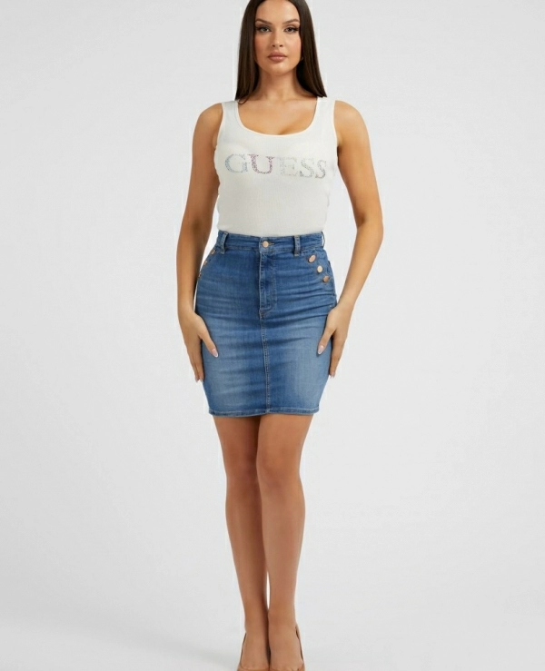 CAMISETA CON LOGO DE GUESS W3GP43