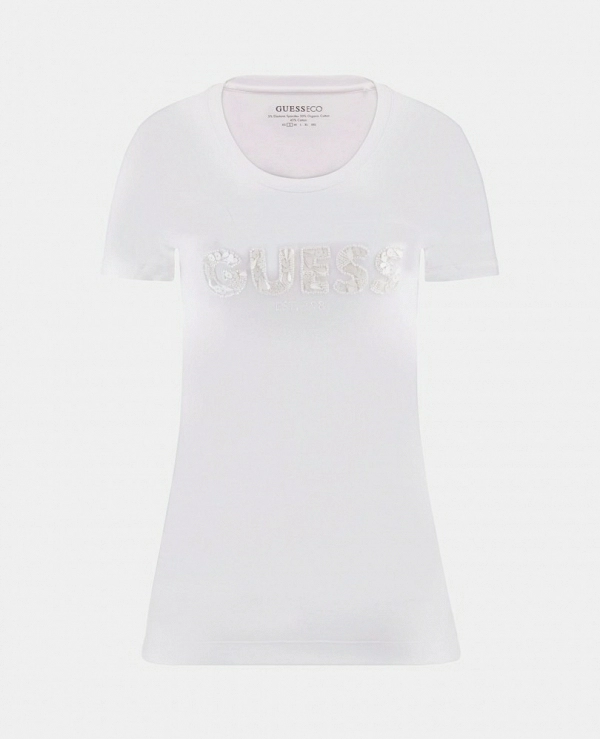 Camiseta con logotipo corte slim DE GUESS W5GI17J1314