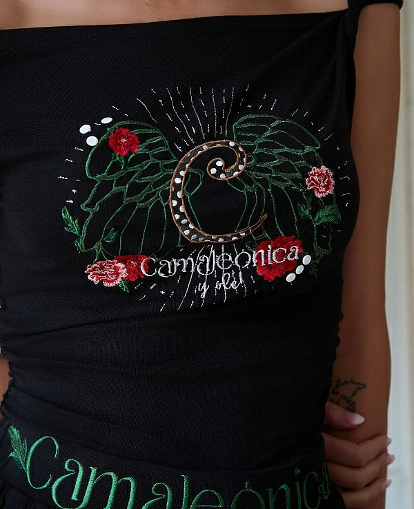 CAMISETA DE CAMALE�NICA MODELO VIREYA - 21452