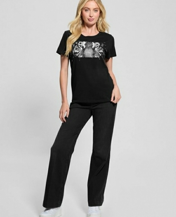 CAMISETA DE GUESS W4BI11 K9RMT1 TIGRE - 18321