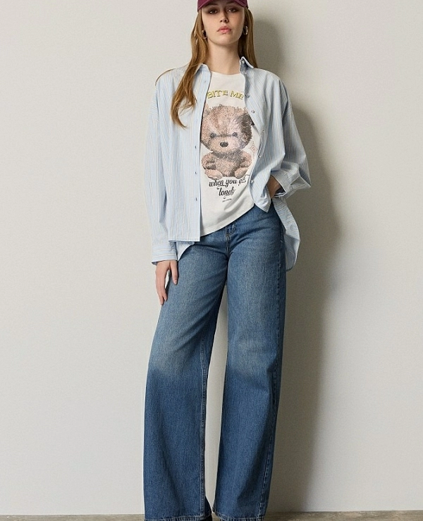 Camiseta estampado strass DE BSB MODELO  055-210033-04 - 21168