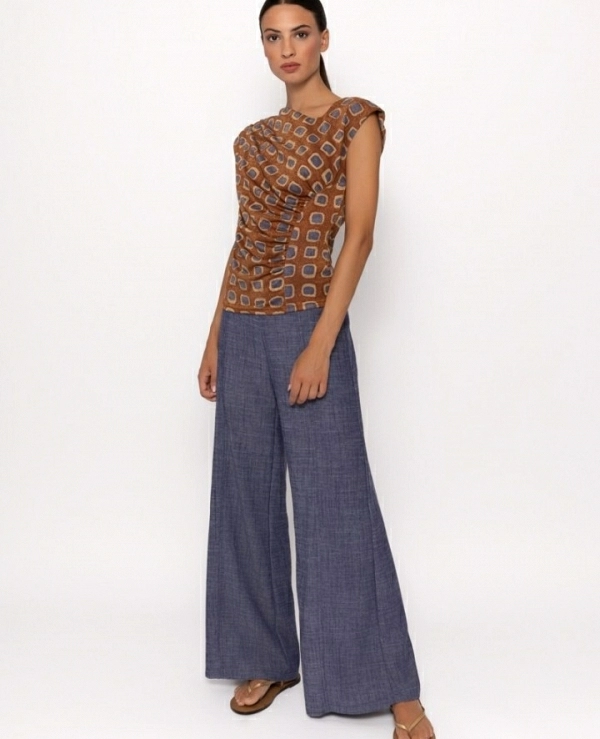 CAMISETA FRUNCES PUNTO