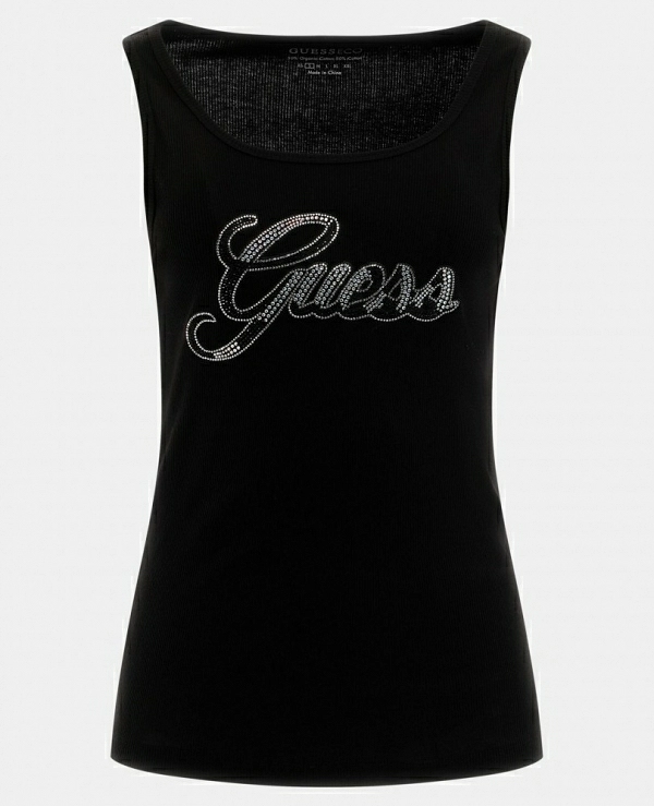 CAMISETA LOGO TIRANTES GUESS W3YP10 K1814