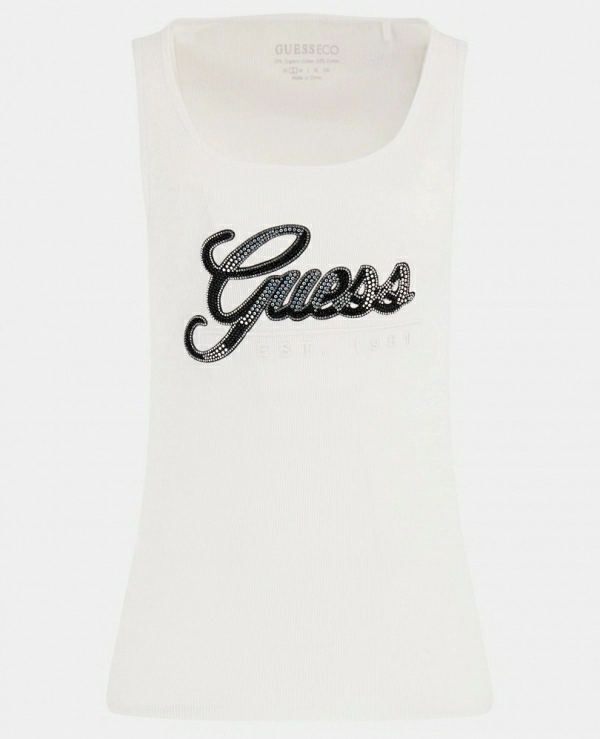 CAMISETA LOGO TIRANTES GUESS W3YP10 K1814