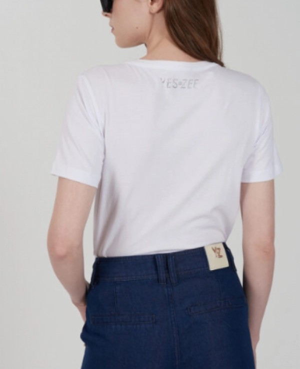 CAMISETA M/CORTA PIEDRAS CUELLO 