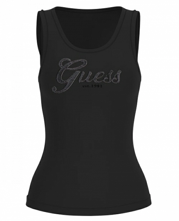 Camiseta sin mangas con logo y texto DE GUESS W6GP22 K2954 - 21653
