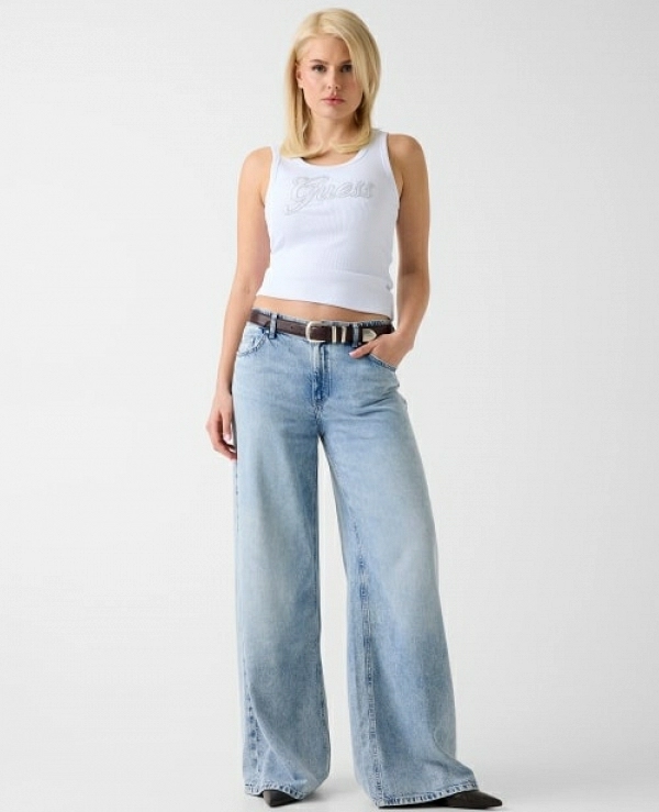 Camiseta sin mangas con logo y texto DE GUESS W6GP22 K2954 - 21657