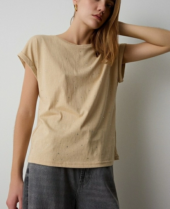 Camiseta strass DE BSB MODELO 053-210069