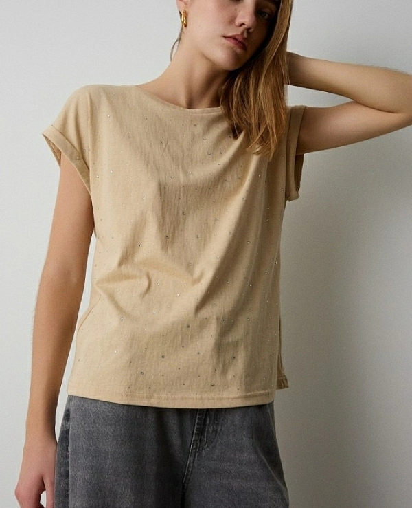 Camiseta strass DE BSB MODELO 053-210069