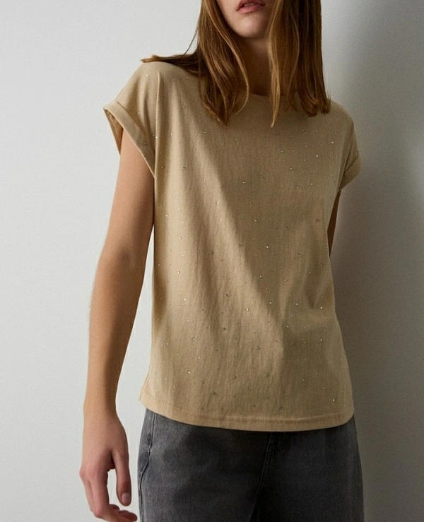 Camiseta strass DE BSB MODELO 053-210069