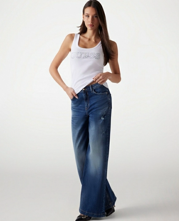CAMISETA TIRANTES LOGO GUESS