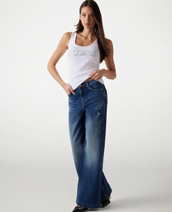 CAMISETA TIRANTES LOGO GUESS