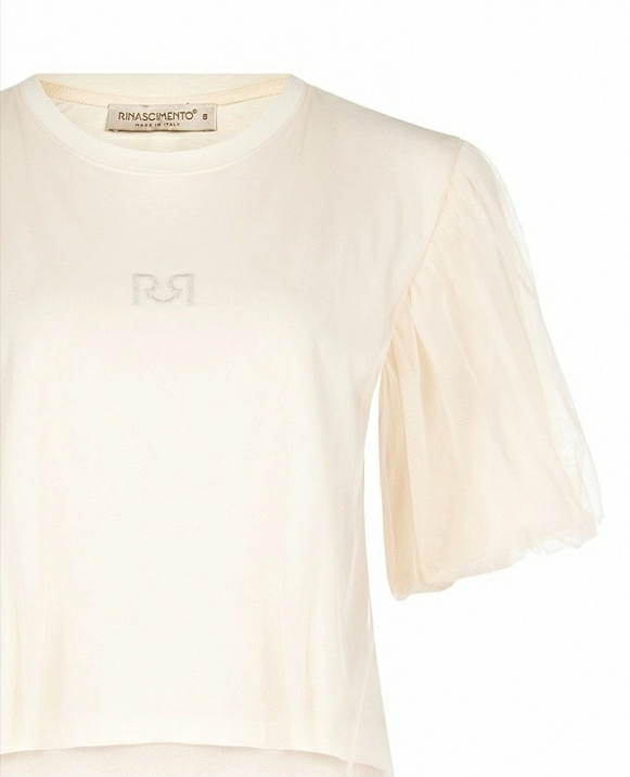 CAMISETA TOSTADA TIPO TULL 