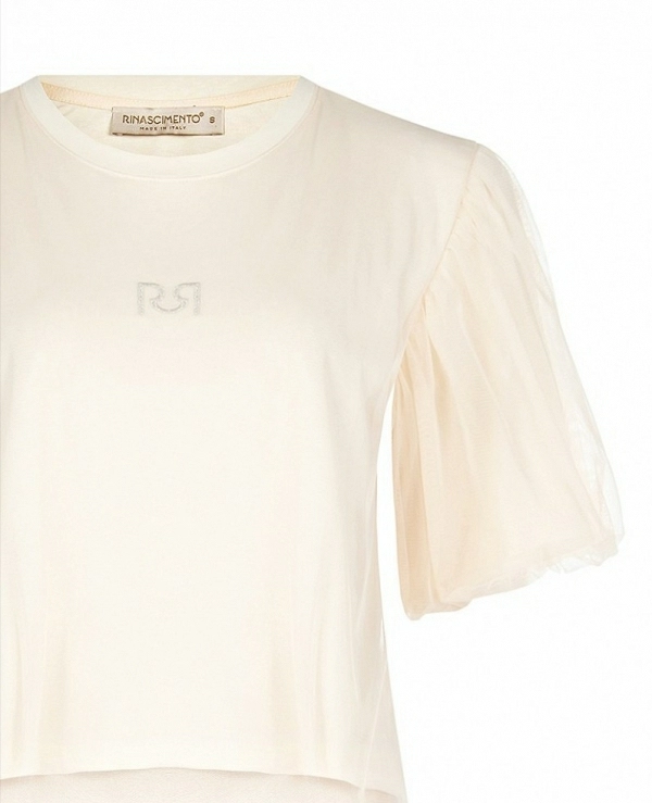 CAMISETA TOSTADA TIPO TULL 