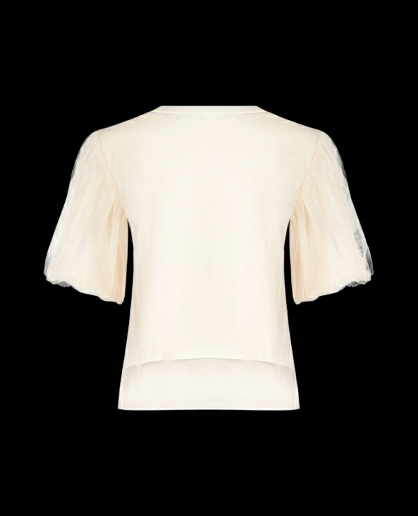 CAMISETA TOSTADA TIPO TULL  - 21318