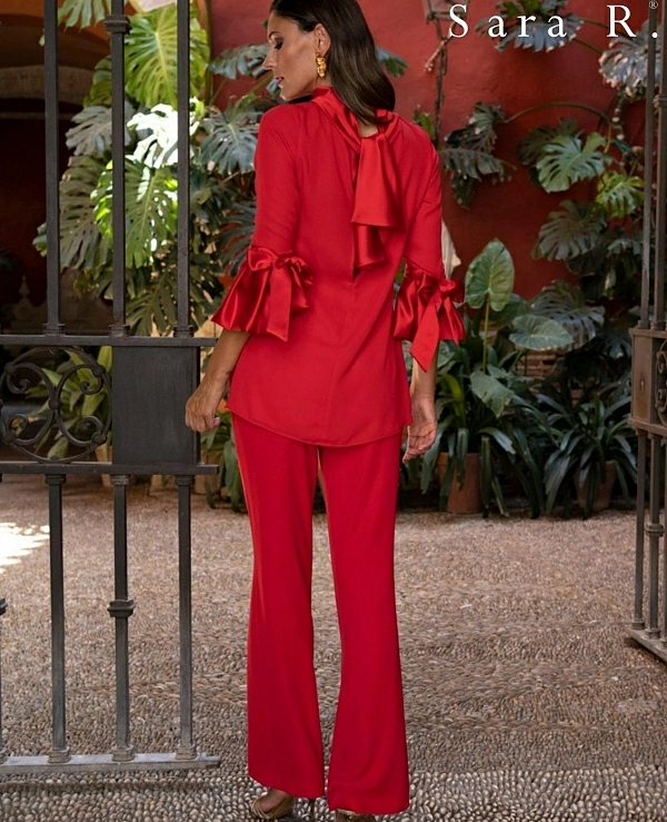 CASACA PANTAL�N LAZOS DE SARA RUIZ MODELO 38049 - 21083