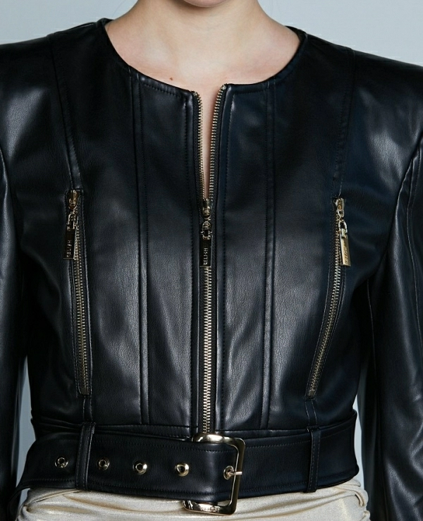 Chaqueta BARTOLOME Manga 3/4 con Cinturn RELISH - 19250