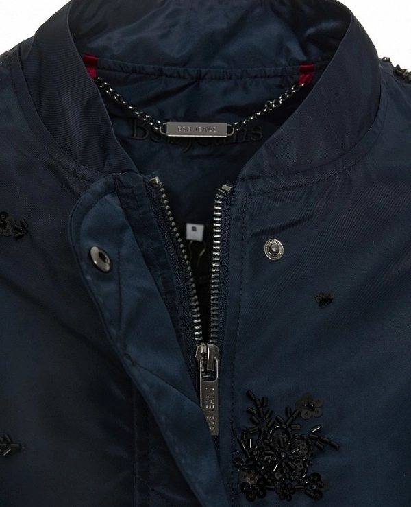 Chaqueta bomber con detalles de lentejuelas bordadas DE BSB MODELO 0056-0217008 - 22090