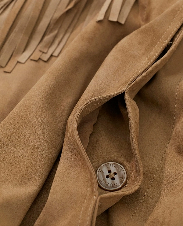 Chaqueta corta con flecos DE GUESS W6GL45W2466 - 21295