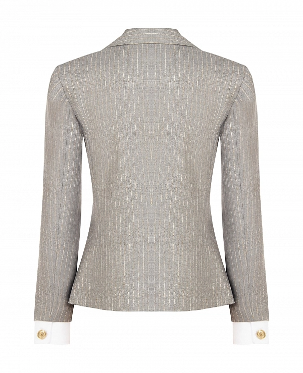 CHAQUETA DE BOTONADURA SENCILLA GRIS DE RINASCIMENTO MODELO CFC0130432003 - 22337