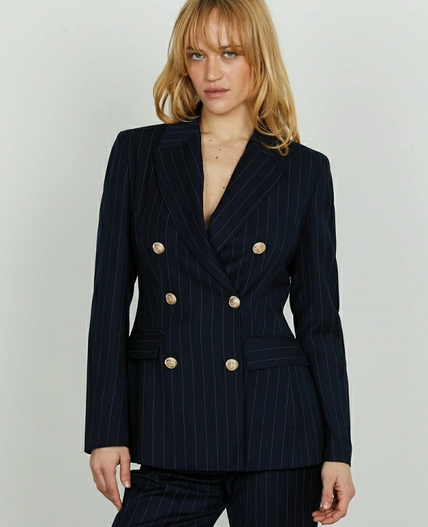 Chaqueta DE RELISH cruzada de manga larga FUGAM - 20437