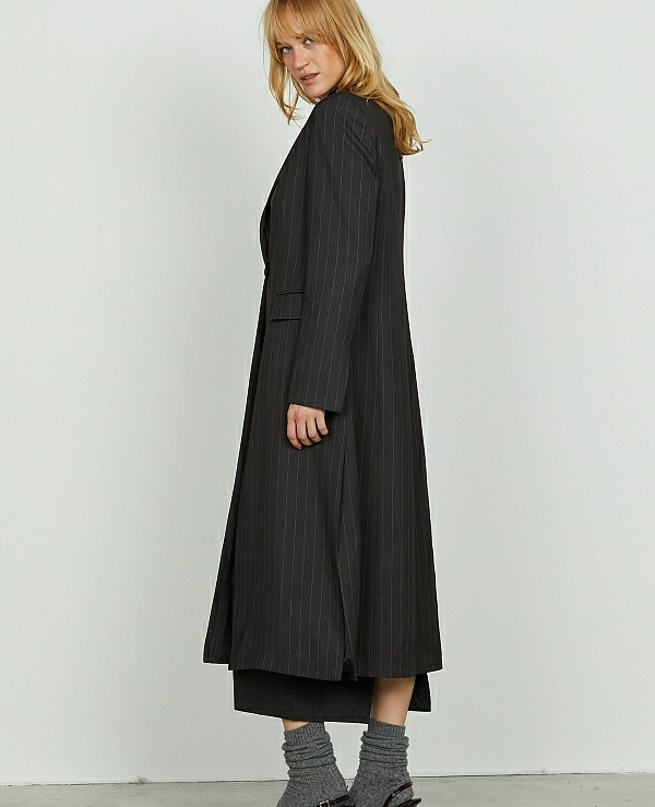 Chaqueta PEPPER de RELISH  manga larga con 1 botn y solapas de raya diplomtica - 20435