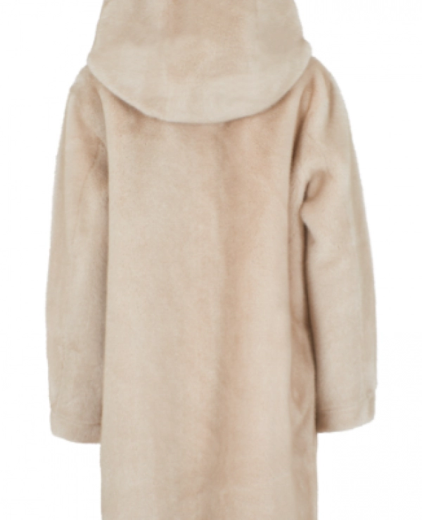 CHAQUETON DE PELO CON CAPUCHA - 20234