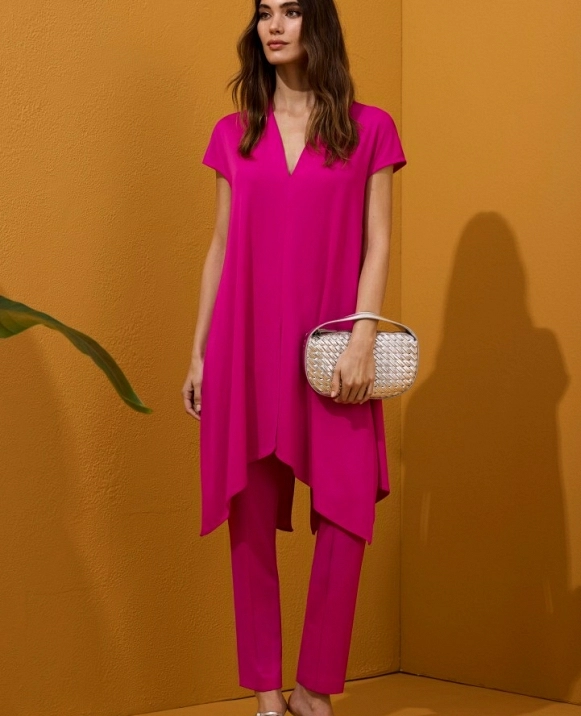 CONJUNTO DE PANTALON COLOR NARANJA QUEMADO