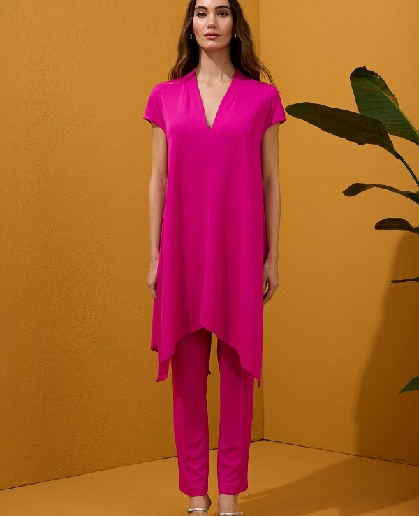 CONJUNTO DE PANTALON COLOR NARANJA QUEMADO - 21216