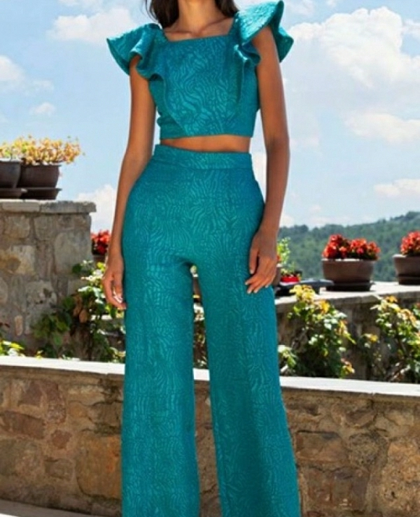 CONJUNTO DE TOP Y PANTAL�N