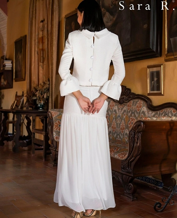 CONJUNTO TWEED GASA DE SARA RUIZ MODELO 38019 - 21088